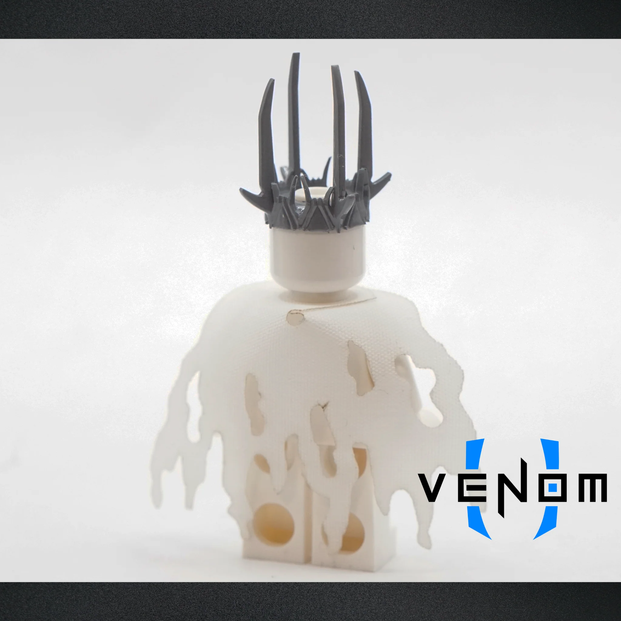 White Wraith King UV Printed Figure - Image 2